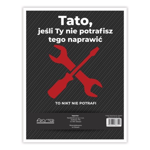 KUBEK majsterkowicza ZŁOTEJ RĄCZKI i Opaska Magnetyczna dla TATY KUBEK majsterkowicza ZŁOTEJ RĄCZKI i Opaska Magnetyczna dla TATY