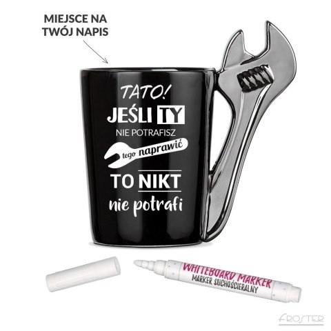 KUBEK majsterkowicza ZŁOTEJ RĄCZKI i Opaska Magnetyczna dla TATY KUBEK majsterkowicza ZŁOTEJ RĄCZKI i Opaska Magnetyczna dla TATY