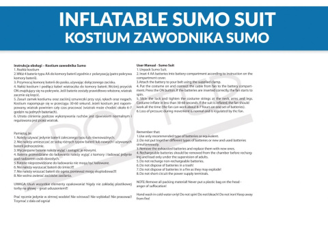 KOSTIUM ZAWODNIKA SUMO KOSTIUM ZAWODNIKA SUMO
