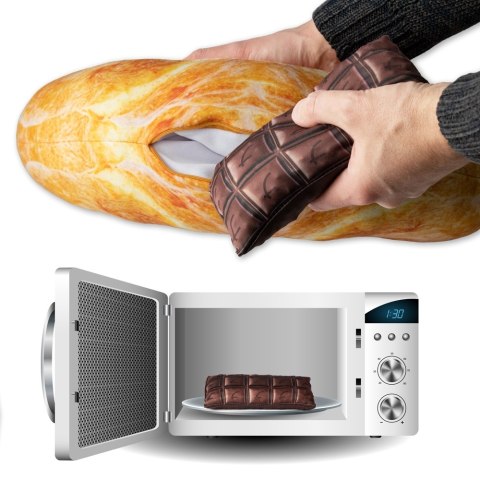 Grzejący Croissant - Poduszka Gigantyczny Rogal Grzejący Croissant - Poduszka Gigantyczny Rogal