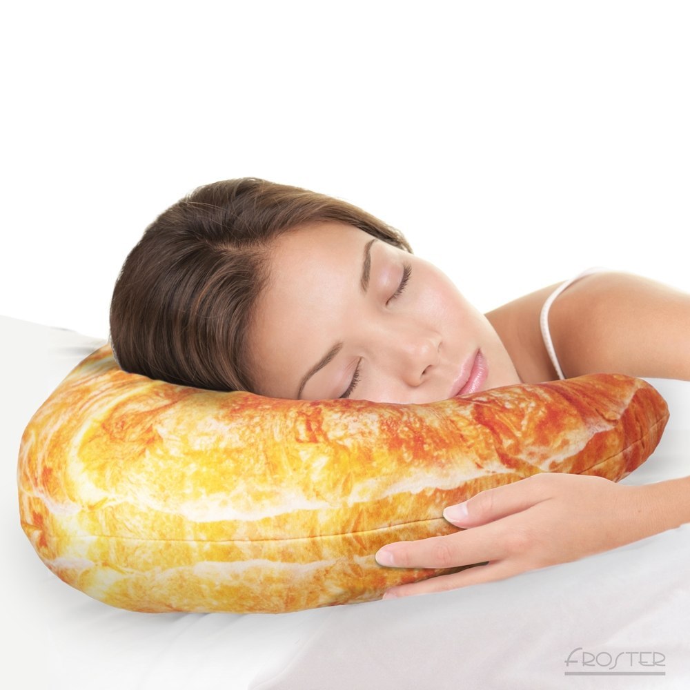 Grzejący Croissant - Poduszka Gigantyczny Rogal