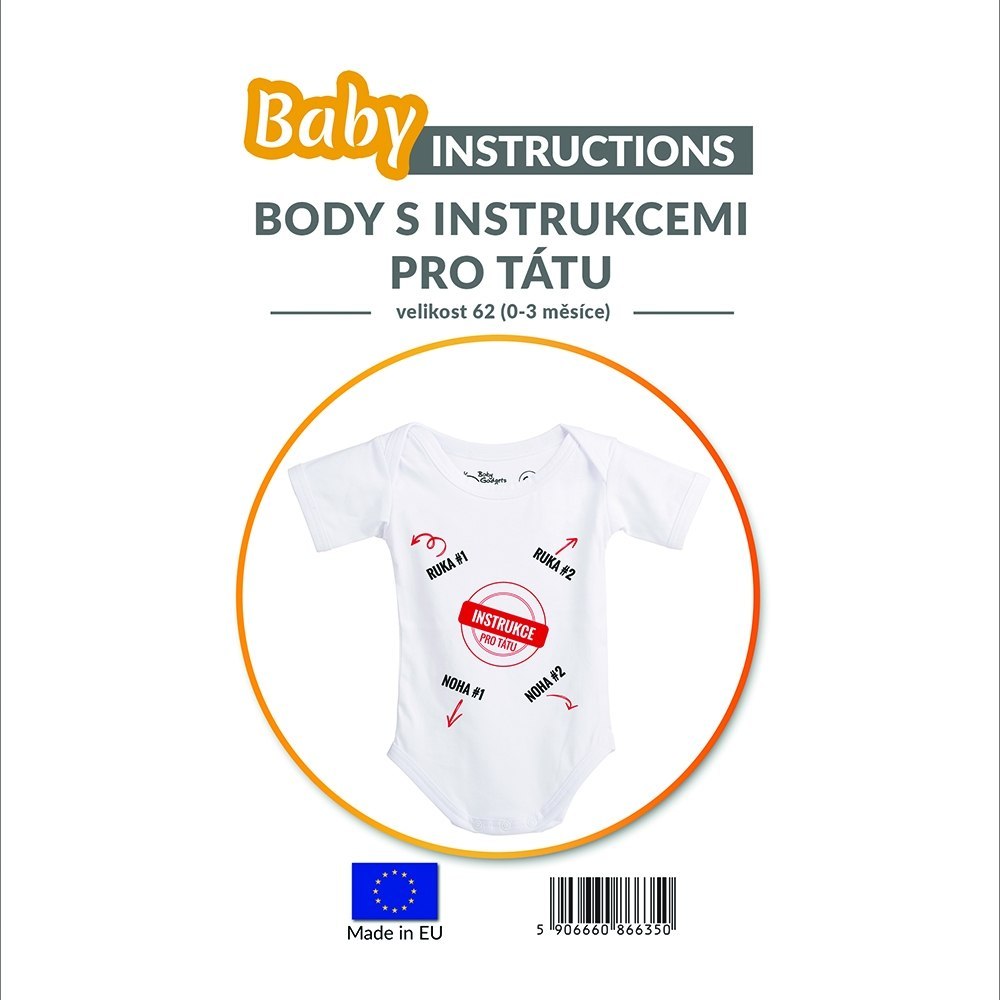 Baby Instructions - Body z instrukcją dla Taty (CZ) Baby Instructions - Body z instrukcją dla Taty (CZ)