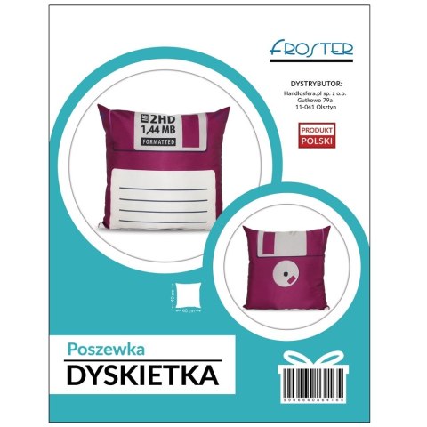 POSZEWKA DYSKIETKA 40 x 40 cm FIOLET POSZEWKA DYSKIETKA 40 x 40 cm FIOLET