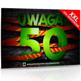 XXL UWAGA! 50 gra URODZINOWA
