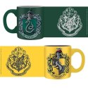 Zestaw kubeczków do espresso - Harry Potter "Hufflepuff i Slytherin"