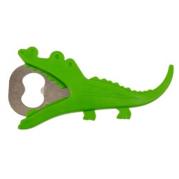 Metalowy otwieracz w gumowym etui - Krokodyl