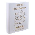 BIBLIA W PUDEŁKU Z GRAWEREM NA CHRZEST ŚWIĘTY