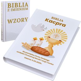 BIBLIA Z NADRUKIEM UV NA CHRZEST