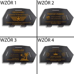 CZOŁG NA PIWO DLA EMERYTA Z GRAWEREM