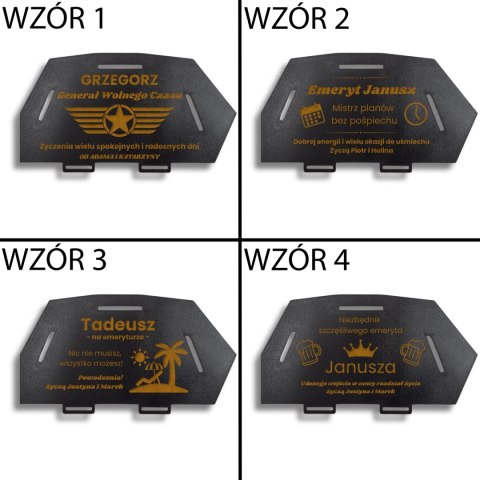 CZOŁG NA PIWO DLA EMERYTA Z GRAWEREM