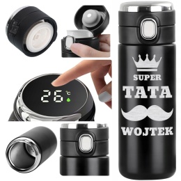 Grawerowany kubek termiczny – prezent dla taty