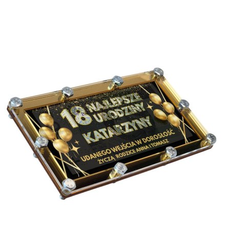 KARTKA ZE ŚRUBKAMI NA 18 URODZINY