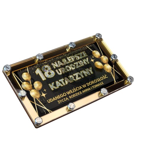 KARTKA ZE ŚRUBKAMI NA 18 URODZINY