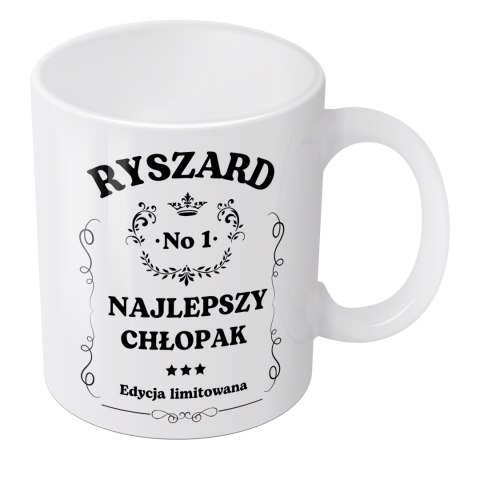 KUBEK NAJLEPSZY CHŁOPAK Z MOTYWEM WHISKY NA DZIEŃ CHŁOPAKA