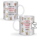 Kubek personalizowany dla nauczyciela - małe dzieci