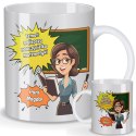 Kubek personalizowany dla nauczyciela – nauczycielka