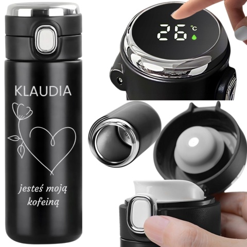 Kubek termiczny LED – prezent dla żony na święta, urodziny