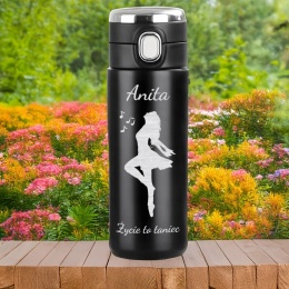 Kubek termiczny personalizowany – prezent dla tancerki