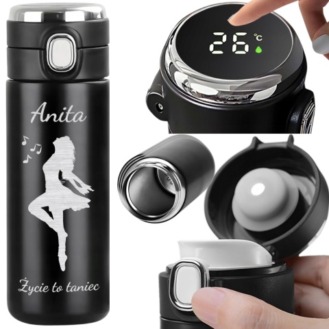 Kubek termiczny personalizowany – prezent dla tancerki