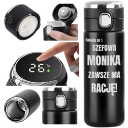 Kubek termiczny z personalizacją – prezent upominek dla szefowej