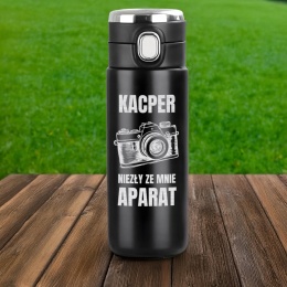 Kubek termiczny z wyświetlaczem – prezent dla fotografa