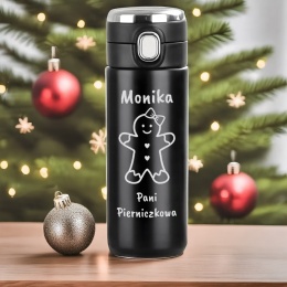 Kubek termiczny LED - śmieszny prezent świąteczny dla niej