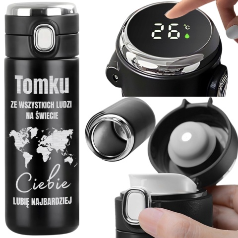 Kubek termiczny z grawerem – prezent dla męża