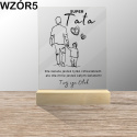 PERSONALIZOWANA STATUETKA DLA TATY PERSONALIZOWANA STATUETKA DLA TATY