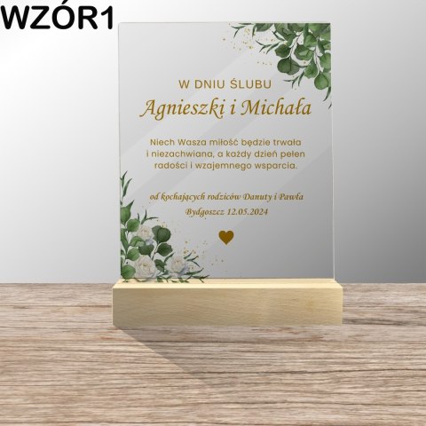 PERSONALIZOWANA STATUETKA NA ŚLUB