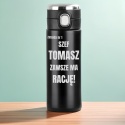 Prezent dla szefa – kubek termiczny z grawerem