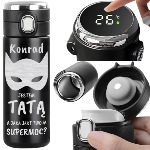 Prezent dla taty na święta – personalizowany termos