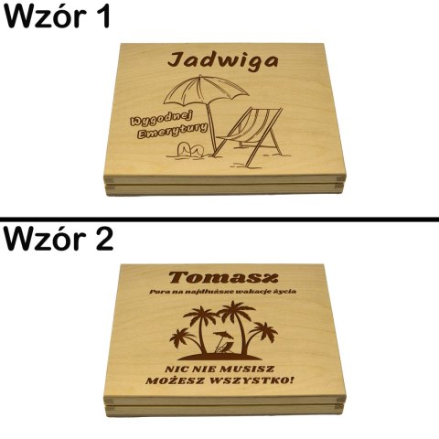 PUDEŁKO NA MERCI NA PRZEJŚCIE NA EMERYTURĘ