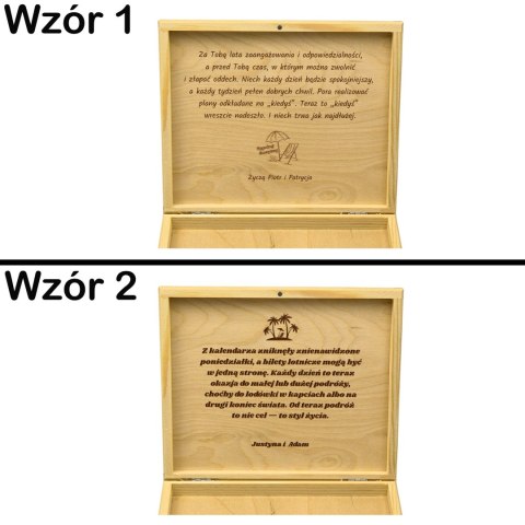 PUDEŁKO NA MERCI NA PRZEJŚCIE NA EMERYTURĘ