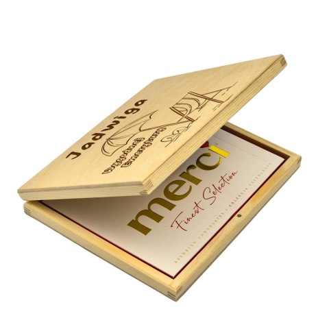 PUDEŁKO NA MERCI NA PRZEJŚCIE NA EMERYTURĘ