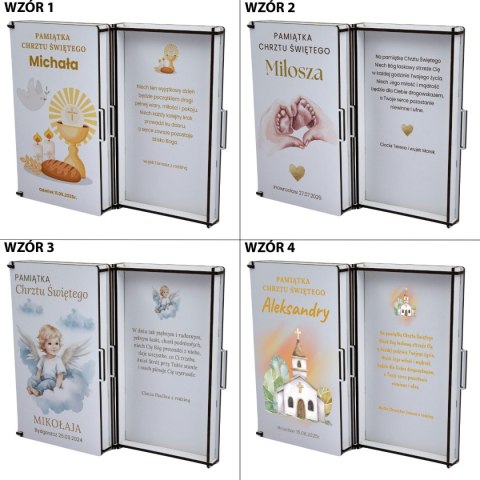 PUDEŁKO NA PIENIĄDZE BIAŁE KLASYCZNE NA CHRZEST