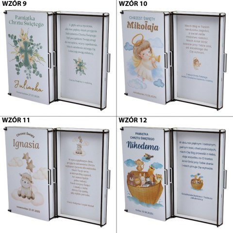 PUDEŁKO NA PIENIĄDZE BIAŁE KLASYCZNE NA CHRZEST