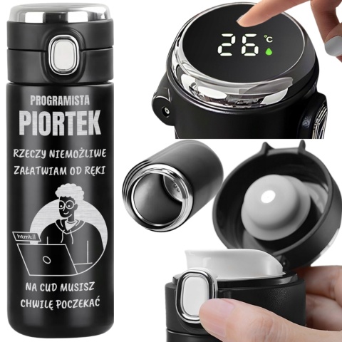 Prezent dla programisty - termos LED „Rzeczy niemożliwe"