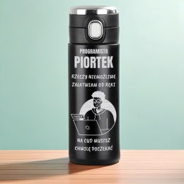 Prezent dla programisty - termos LED „Rzeczy niemożliwe