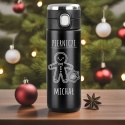 Prezent pod choinkę - kubek termiczny LED z napisem „Pierniczę"