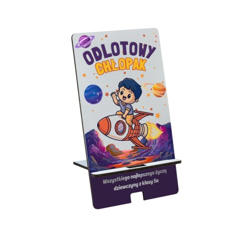 STOJAK NA TELEFON NA DZIEŃ CHŁOPAKA