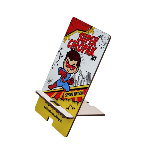 STOJAK NA TELEFON NA DZIEŃ CHŁOPAKA