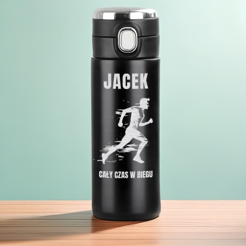 Termos kubek termiczny LED – prezent dla sportowca biegacza