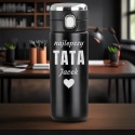 Termos LED 420ml z grawerem dla taty