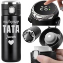 Termos LED 420ml z grawerem dla taty