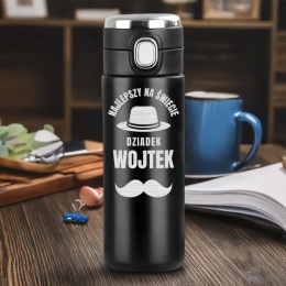 Termos LED z grawerem – prezent dla dziadka