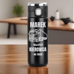 TERMOS Z GRAWEREM „Najlepszy kierowca na trasie