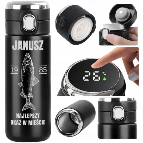 Termos LED - prezent dla wędkarza „Najlepszy okaz w mieście"