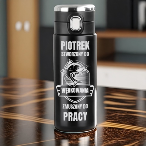 Termos LED - prezent dla wędkarza „Stworzony do wędkowania"