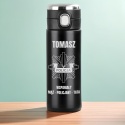 Termos LED z grawerem - Prezent dla policjanta, wspaniały mąż, tata