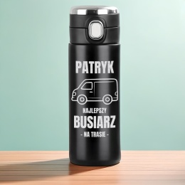 Termos z grawerem „Najlepszy busiarz na trasie